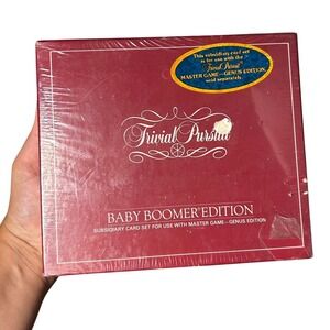 Trivial Pursuit Baby Boomer Edition Subsidiary Card Set Factory Sealed Vintage